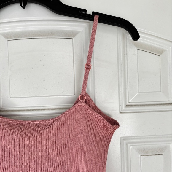 Y2K Bianca Nygard Pink V-Neck Shimmery Top Size S - Picture 9 of 10